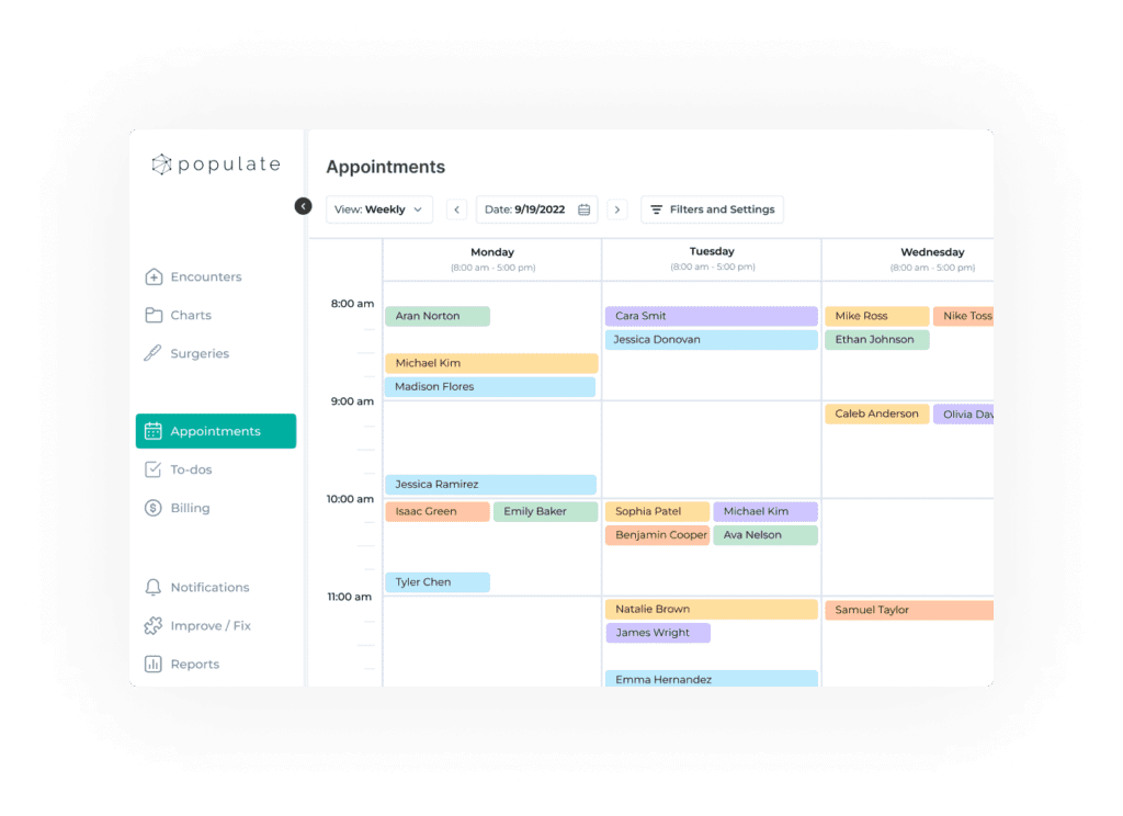 Grow Your Practice. Spend Less Time in Your EMR - Populate EMR